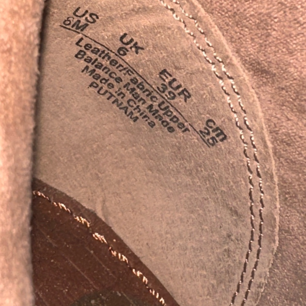 Sam Edelman Women’s Leather Booties Beige  Embroidered Aztec Putnam SZ 8 39 Boot - Picture 6 of 6